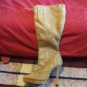 Tan boots